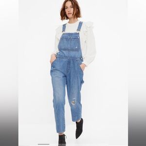 NWT GAP Slouchy Overalls - Size Small
